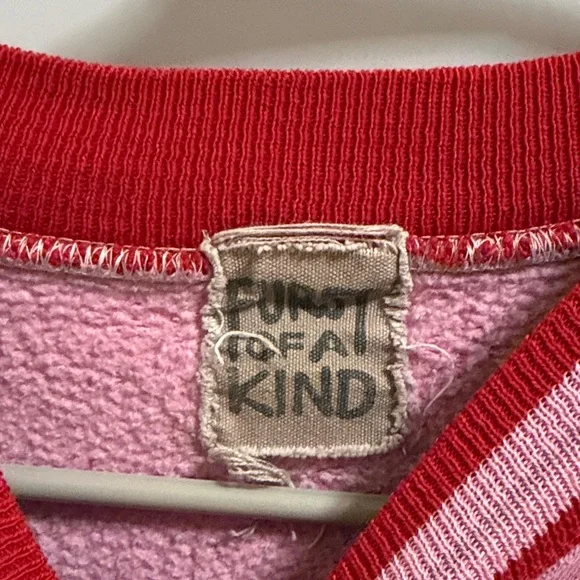 Ohio State University Pink Crew Neck Sweater - Picture 4 of 4